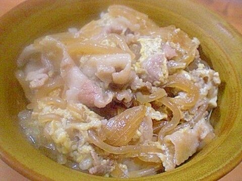 　　「牛蒡と糸コン入り豚丼」　　　　♪♪